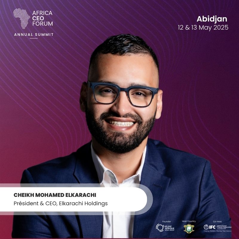 Spoke at the prestigious Africa CEO Forum