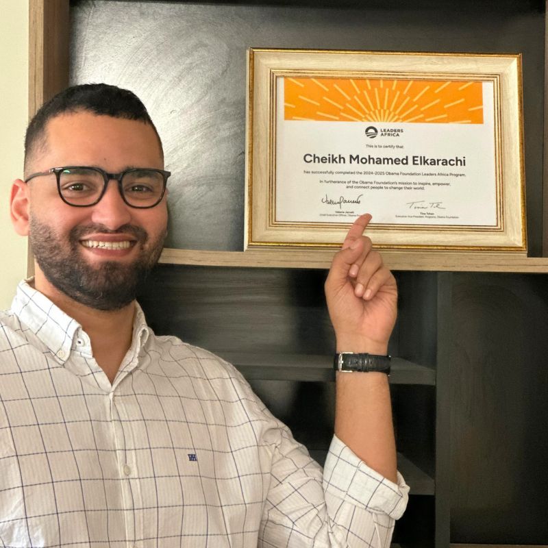 Selected as an Obama Africa Leader